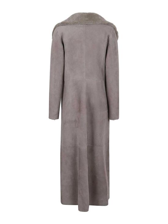  살바토레 산토로 가죽 자켓 49026DSTONE Taupe - SALVATORE SANTORO