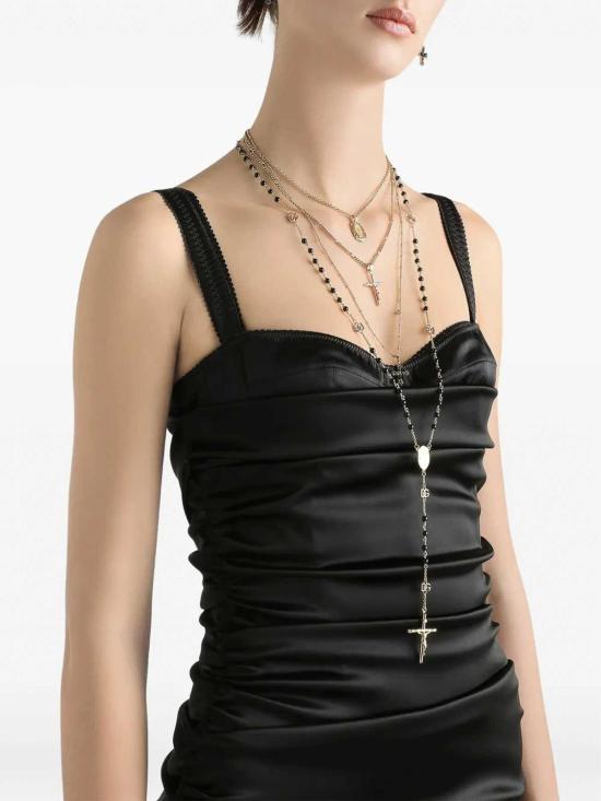 25FW 돌체앤가바나 미디 스커트 F6TVPTFURADN0000 Black - DOLCE & GABBANA