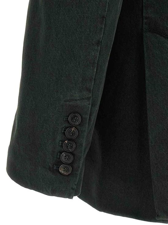 25FW 드리스 반 노튼 수트 자켓 2520104372397500 Green - DRIES VAN NOTEN