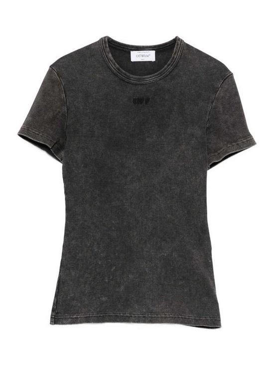  오프화이트 반팔 티셔츠 OWAA065F25JER0011310 Grey