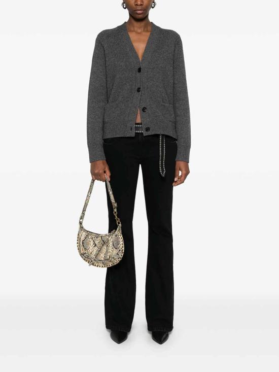  이자벨마랑 가디건 CA0122FAB1L07I02AN Dark Grey - ISABEL MARANT