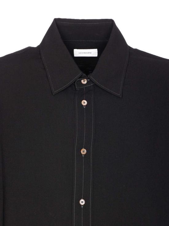  르메르 셔츠 SH1206LF1286BK997 Black - LEMAIRE
