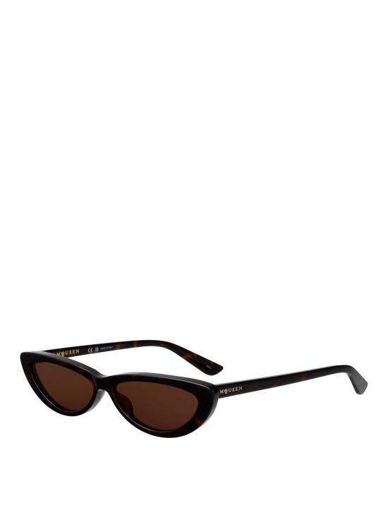 26SS 알렉산더 맥퀸 선글라스 AM0535S002 BROWN - ALEXANDER MCQUEEN