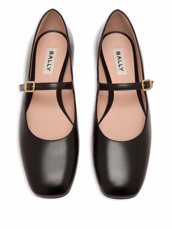  발리 플랫 슈즈 WA051FVT821U901 Black - BALLY