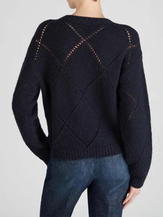  자노네 스웨터 853101Z2841Z7526 Dark Blue - ZANONE