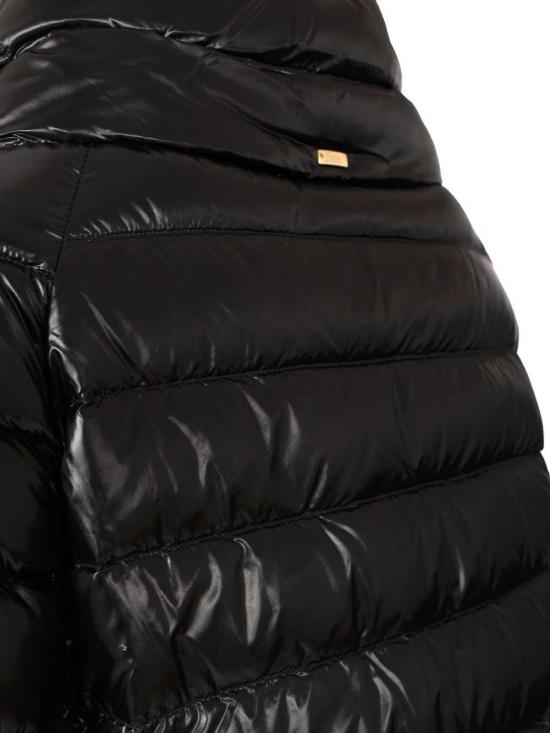  에르노 소피아 레귤러 핏 케이프 다운 자켓 PI0046DIC12017Z9300 Black - HERNO