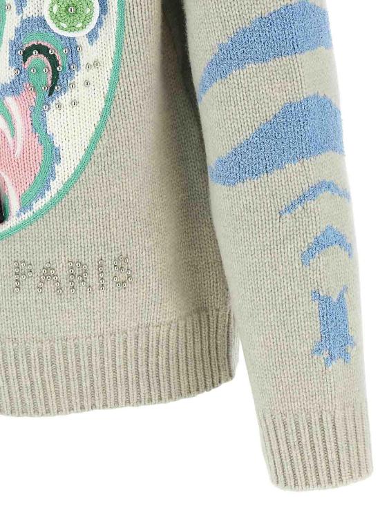  겐조 가디건 FF65CA7463CI93 Grey - KENZO