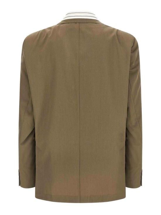  메종 미하라 야스히로 수트 자켓 A15JK031KHAKI Green - MAISON MIHARA YASUHIRO