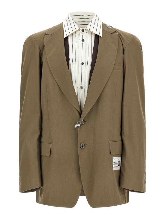  메종 미하라 야스히로 수트 자켓 A15JK031KHAKI Green