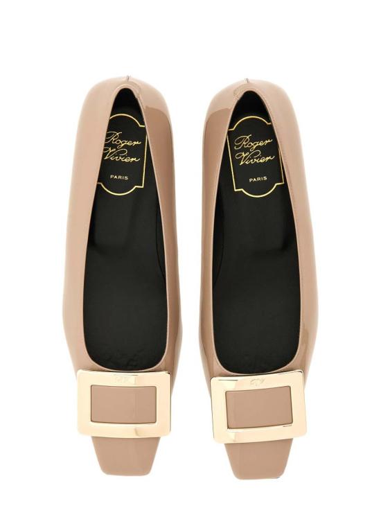 25FW 로저비비에 플랫 슈즈 RVW00700920D1PC415 Beige - ROGER VIVIER