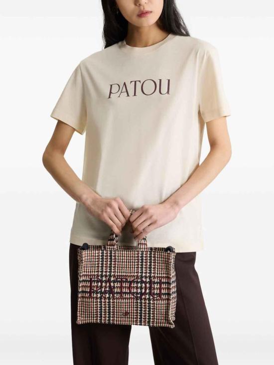 25FW 파투 반팔 티셔츠 JE0299999097C White - PATOU