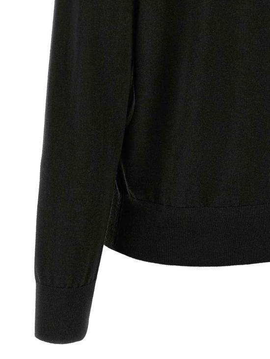  드리스 반 노튼 폴로 티셔츠 2520112032700900 Black - DRIES VAN NOTEN