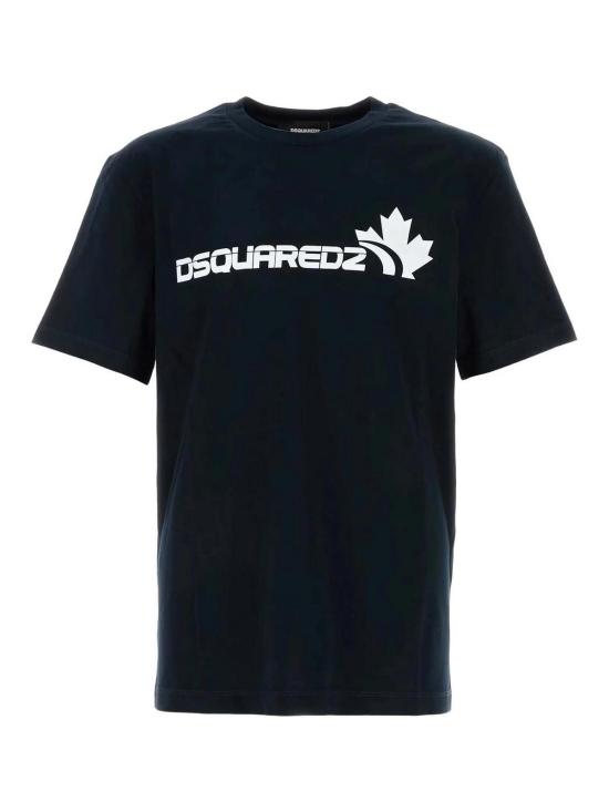 25FW 디스퀘어드2 반팔 티셔츠 S71GD1629D20020478 Dark Blue