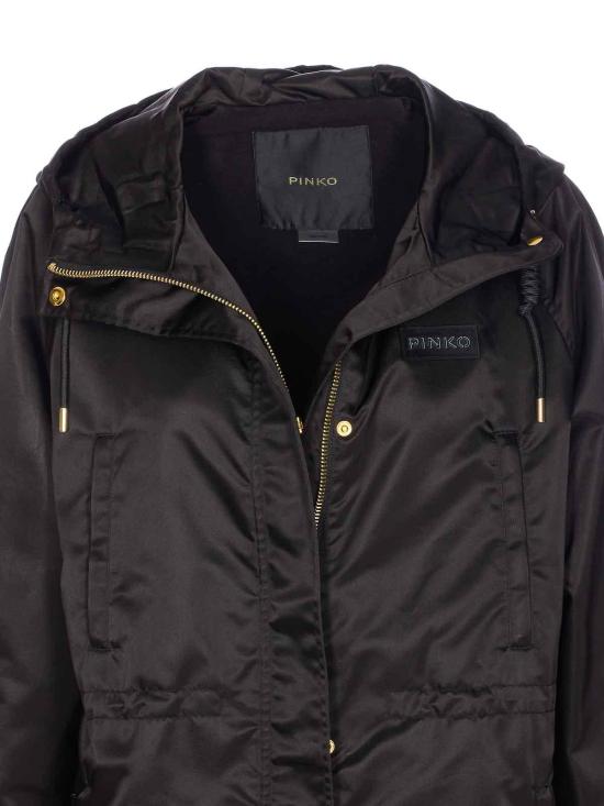  핑코 롱패딩 106015A2ZAZ99 Black - PINKO