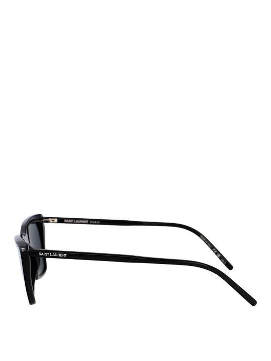 25FW 생로랑 선글라스 SL737MICATHIN001 BLACK - SAINT LAURENT