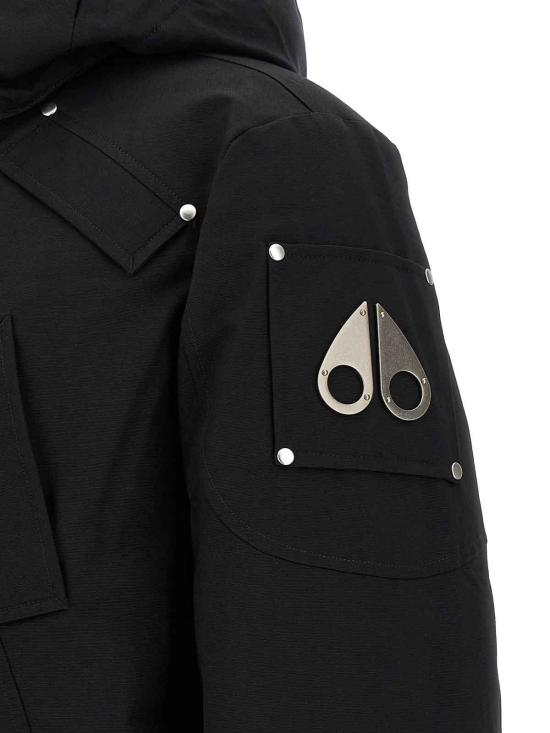  무스너클 숏패딩 M35MB000N292 Black - MOOSE KNUCKLES