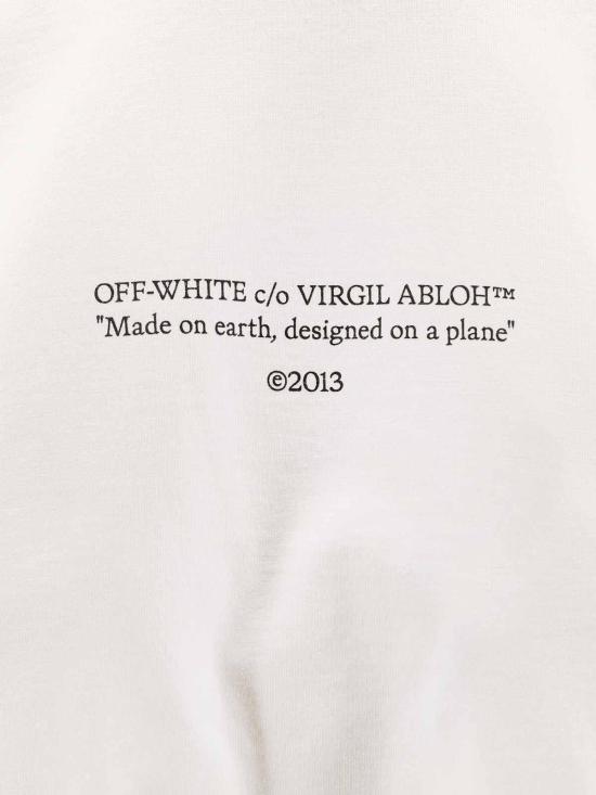  오프화이트 반팔 티셔츠 OWAA13FF25JER0030110 White - OFF WHITE
