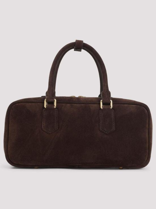 25FW 미우미우 토트백 5BB148VOON2CS4F0003 Dark Brown - MIU MIU