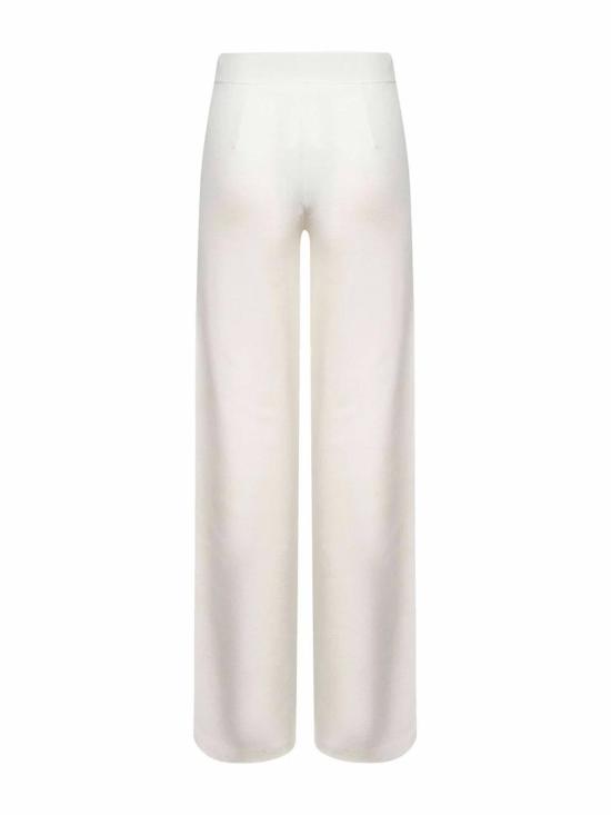 막스마라 스튜디오 스트레이트 팬츠 2526336011600001 White - MAX MARA STUDIO