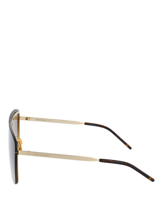 26SS 생로랑 선글라스 SL364MASK006 GOLD - SAINT LAURENT
