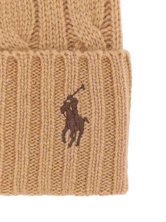  폴로 랄프로렌 비니 449959346005 Camel - POLO RALPH LAUREN