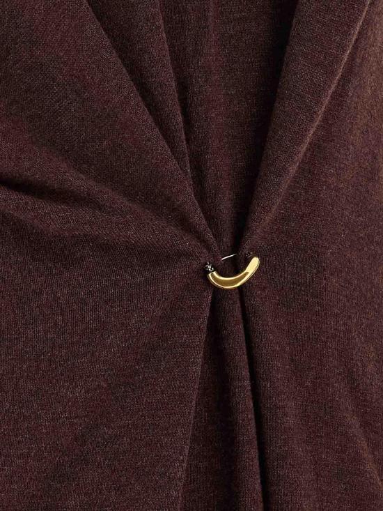  이자벨마랑 탑 PU0717FAB1L05I80BY Dark Red - ISABEL MARANT