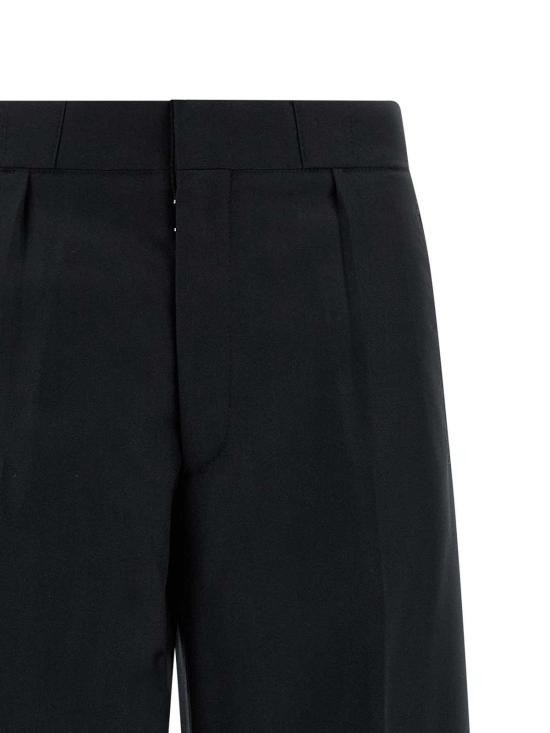  마르지엘라 스트레이트 팬츠 S51KA0607M35513900F Black - MAISON MARGIELA