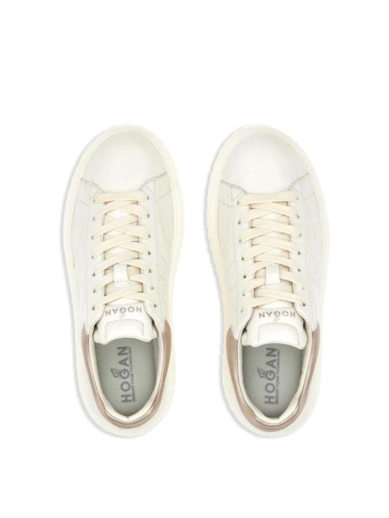 26FW 호간 H-스트라이프 스니커즈 HXW6450FC60KU00GAN WHITE - HOGAN