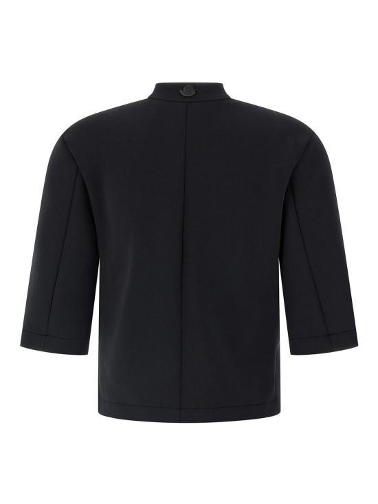  몽클레어 몽클레르 x EE72 바이 에드워드 에니풀 네오프렌 티셔츠 K24038C0000289A8K999 Black - MONCLER