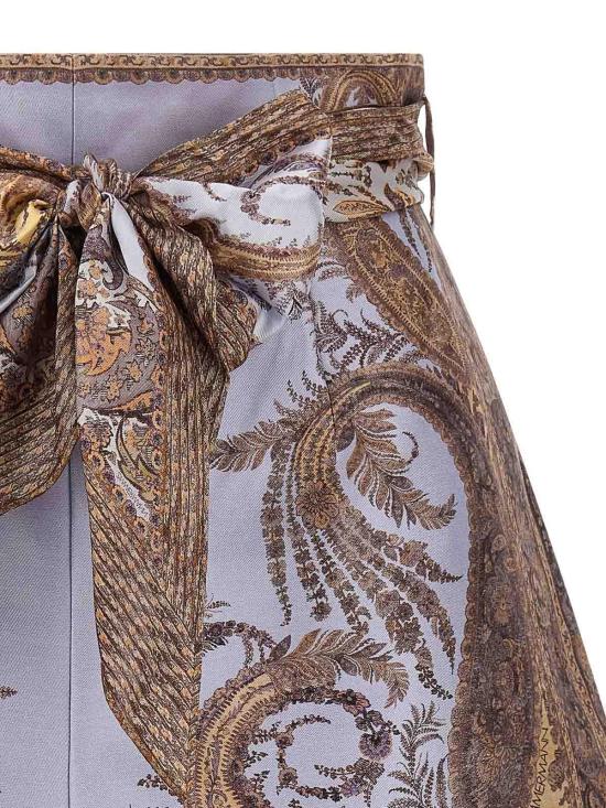 25FW 짐머만 숏팬츠 5214AF251LPSL Purple - ZIMMERMANN