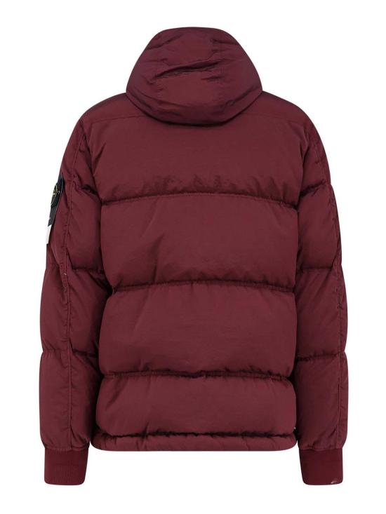 스톤 아일랜드 나일론 메탈 에코닐 후드 다운 파카 K2S154100088S0019V0012 Purple - STONE ISLAND