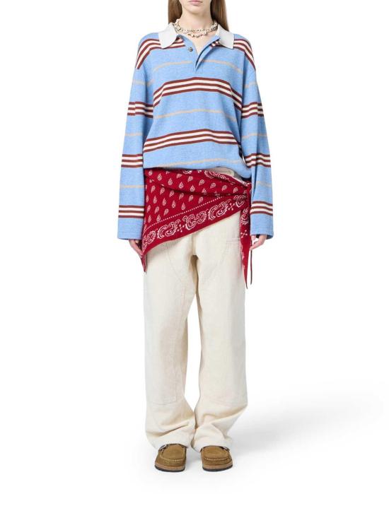 25FW 게스트 인 레지던스 폴로 티셔츠 U32010JMHRBCO Blue - GUEST IN RESIDENCE