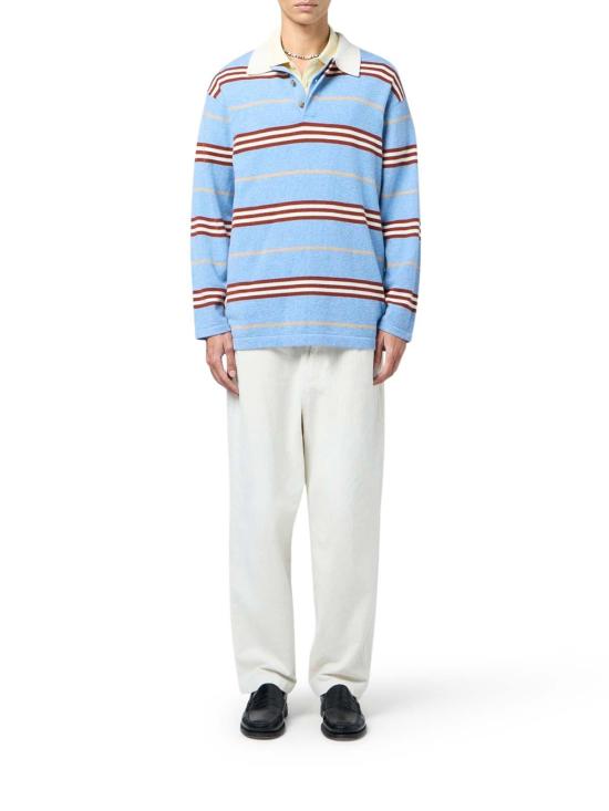 25FW 게스트 인 레지던스 폴로 티셔츠 U32010JMHRBCO Blue - GUEST IN RESIDENCE