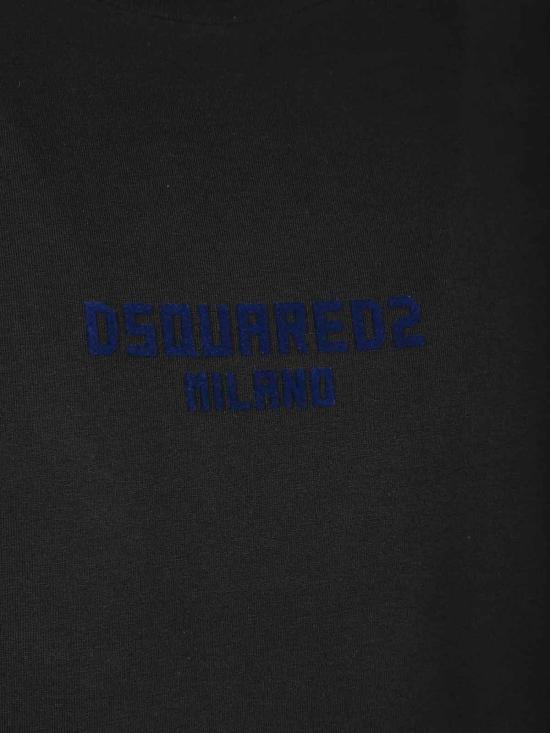 25FW 디스퀘어드2 반팔 티셔츠 S74GD1455D20020974 Dark Blue - DSQUARED2