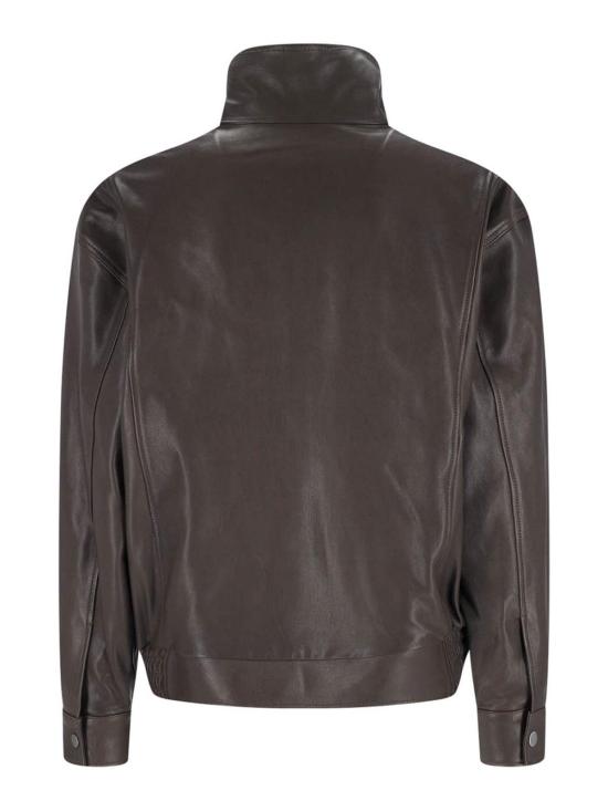  캘빈클라인 가죽 자켓 LV04LD911GTO2 Brown - CALVIN KLEIN