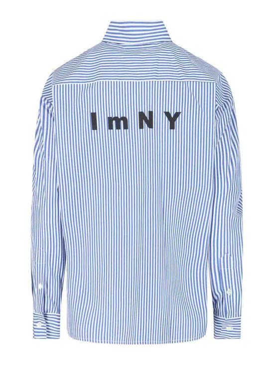 25FW 사이블사렐 셔츠 IMNYSHIRTBLUEWHITESTRIPE Blue - SIBEL SARAL