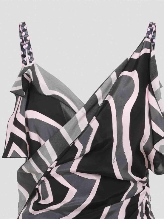 26FW 에밀리오푸치 롱 원피스 5URH155U746047 Black - EMILIO PUCCI