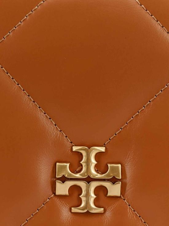 25FW 토리버치 키라 다이아몬드 퀼트 체인 월렛 158624200 Brown - TORY BURCH