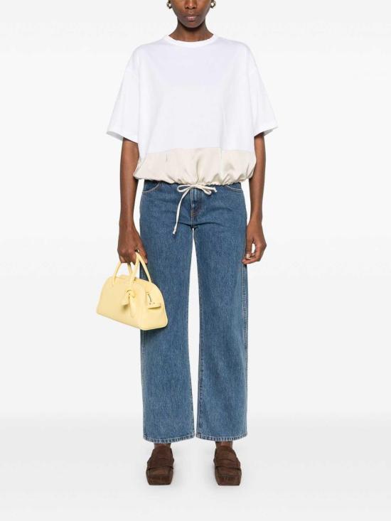 25SS 파비아나 필리피 반팔 티셔츠 JED275F615L456VR1 White - FABIANA FILIPPI