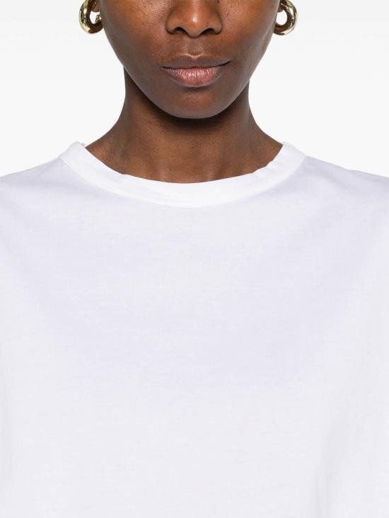 25SS 파비아나 필리피 반팔 티셔츠 JED275F615L456VR1 White - FABIANA FILIPPI