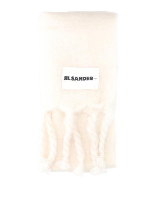 26FW 질샌더 와이드 울 혼방 스카프 J47TE0113J40041100 White - JIL SANDER