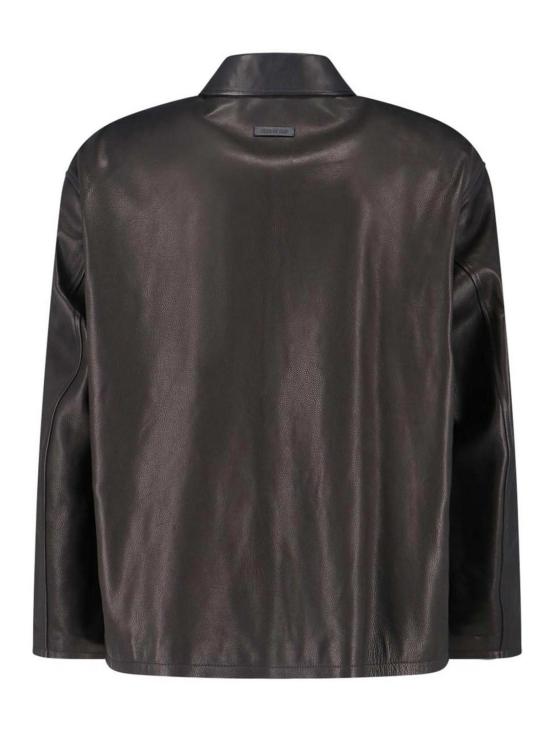 25FW 피어오브갓 가죽 자켓 FG25FW50507LTH001 Black - FEAR OF GOD