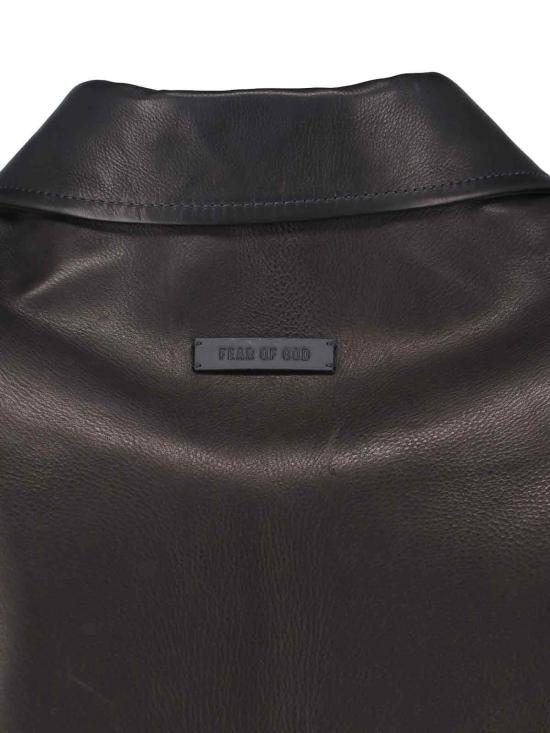 25FW 피어오브갓 가죽 자켓 FG25FW50507LTH001 Black - FEAR OF GOD