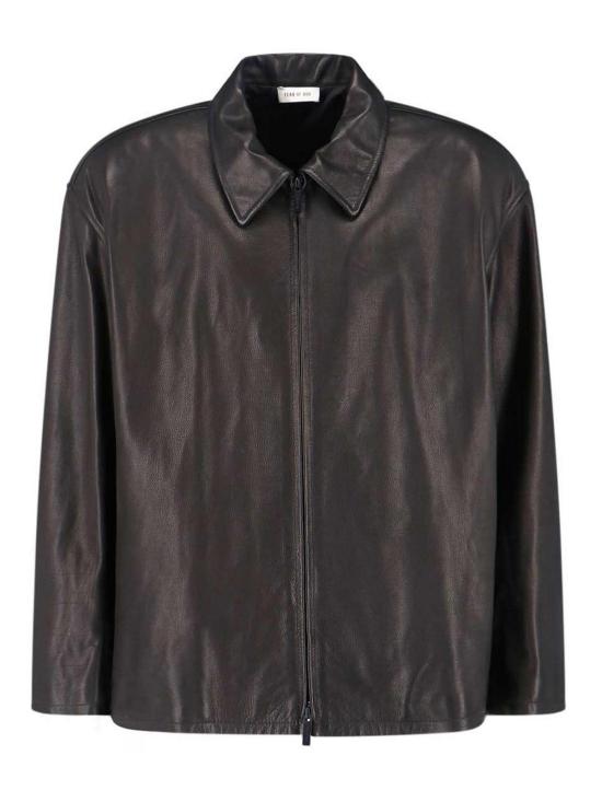 25FW 피어오브갓 가죽 자켓 FG25FW50507LTH001 Black