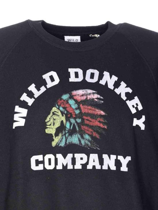 25FW 와일드 동키 스웨터 WDCHIEFBLACK Black - WILD DONKEY