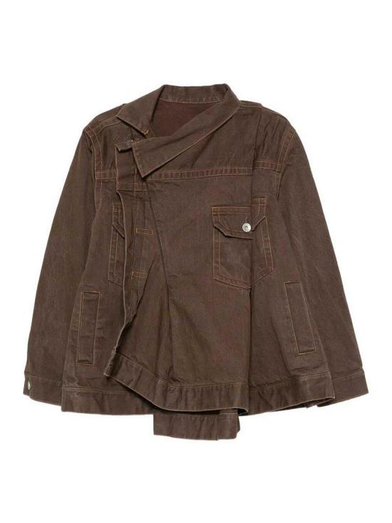 25FW 사카이 데님 팬츠 2507955BROWN Denim