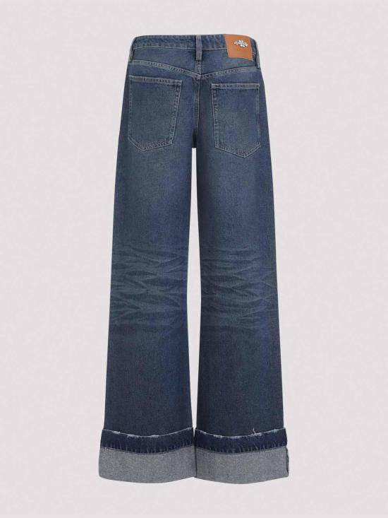  시몬로샤 스트레이트 팬츠 41641231DDISTRESSED Blue - SIMONE ROCHA