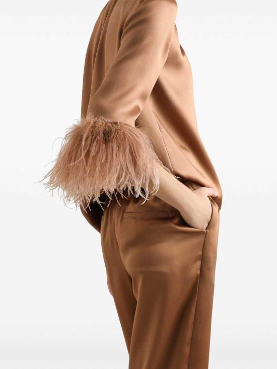  돌체앤가바나 스트레이트 팬츠 FTC9FTFU1NUM0180 Brown - DOLCE & GABBANA