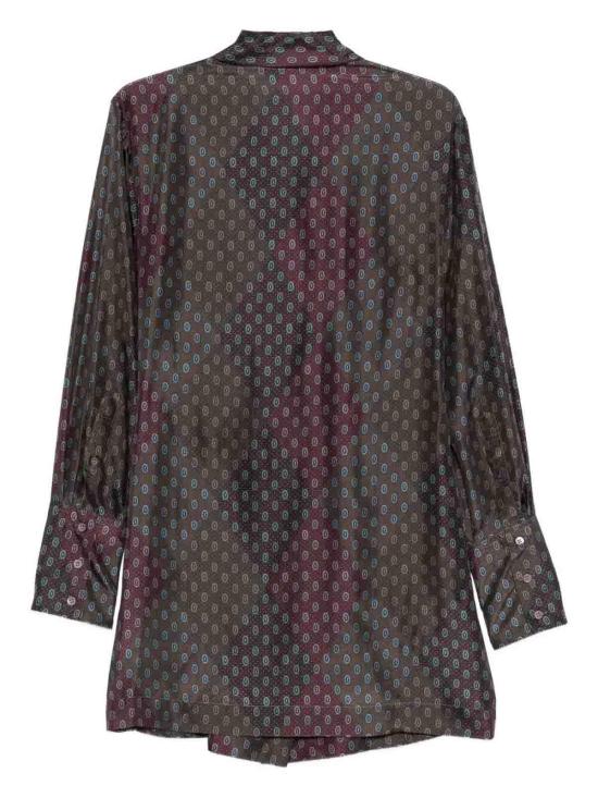 25FW 드리스 반 노튼 블라우스 107732127 Brown - DRIES VAN NOTEN