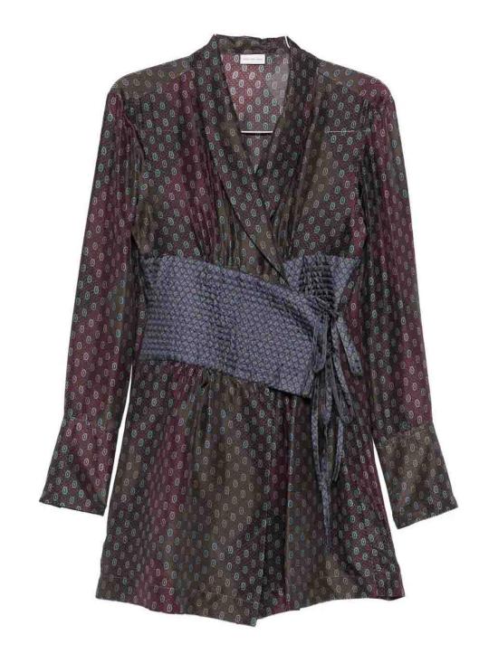 25FW 드리스 반 노튼 블라우스 107732127 Brown